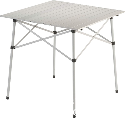 Roll-up Table, folding Plastic Wooden Design Coffee Lounge Patio Portable Foldable Plastic Garden Table Set