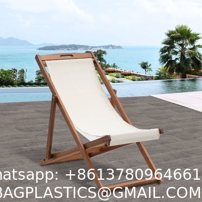 Outdoor Folding Beach Sling Chairs Set, Aluminum Patio Lounge Chair, Portable Beach Chairs, Adjustable Reclining