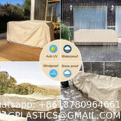 Furniture Cover 600D Waterproof Large Heavy Duty Outdoor Furniture Set Covers with Anti-UV and Wind-Proof Suitable