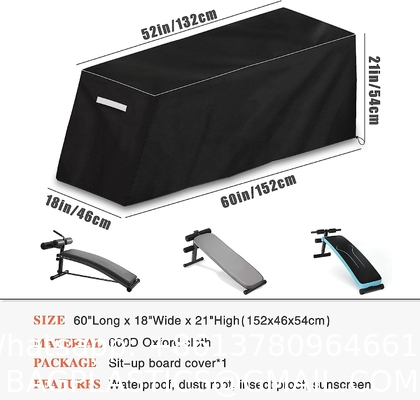 Sit-Up Board Cover, Weight Bench Outdoor Cover, Suitable Sit-Up Board, Weight Bench, Weight Chair, Fitness