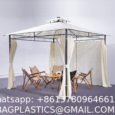 Pop Up Gazebo Mosquito Nettings, Outdoor Canopy Shelter Garden Lawn Backyard, Patio Cover Outdoor Gazebo Pergol