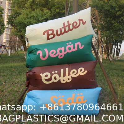 Inflatable Lounger Air Sofa Hammock Portable: Waterproof Anti Air Leaking Design - Pillow Shape The Top