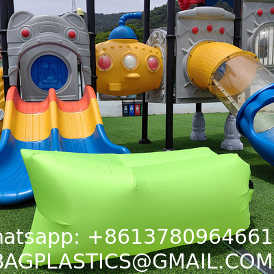 Inflatable Lounger Air Sofa Hammock Portable: Waterproof Anti Air Leaking Design - Pillow Shape The Top