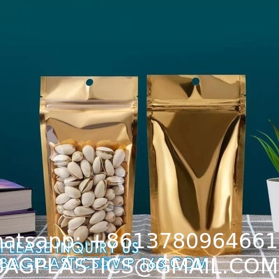 Ziplock And Heat Sealable Bags - Stand Up Food Storage Pouches - Safe Waterproof Packaging Barrier