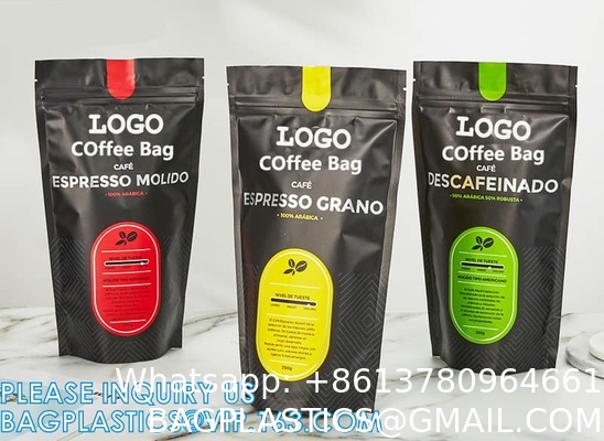 Ziplock And Heat Sealable Bags - Stand Up Food Storage Pouches - Safe Waterproof Packaging Barrier