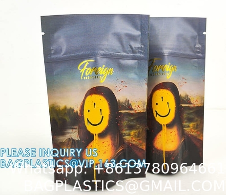 Ziplock And Heat Sealable Bags - Stand Up Food Storage Pouches - Safe Waterproof Packaging Barrier