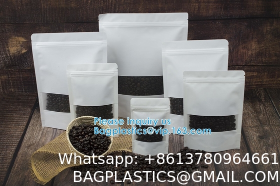 Ziplock And Heat Sealable Bags - Stand Up Food Storage Pouches - Safe Waterproof Packaging Barrier