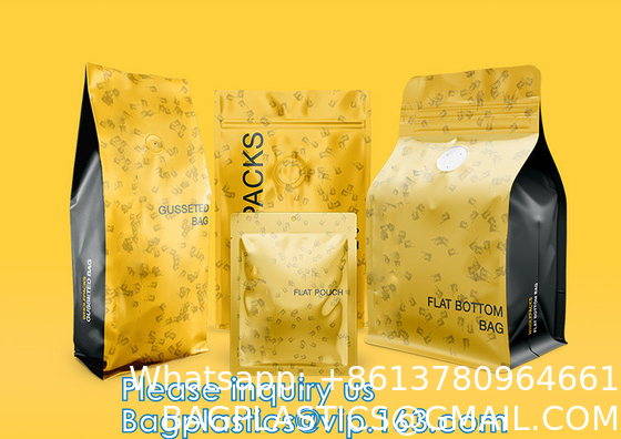 Stand Up Food Bags,Zip Lock Food Storage Bags for Packaging Products,Herbs,Snack,Tea,Spices,Pet Food and Soaps