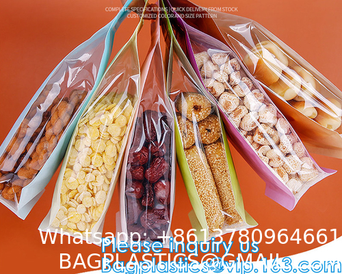 Stand Up Food Bags,Zip Lock Food Storage Bags for Packaging Products,Herbs,Snack,Tea,Spices,Pet Food and Soaps