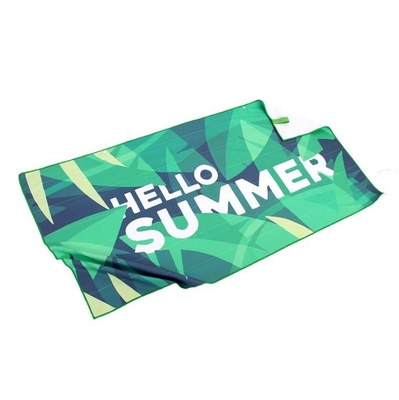 Custom Logo Beach Towel Personalized Photo Design Text Name Beach Towel for Kids Men Women Sand Free Quick Dry Bath