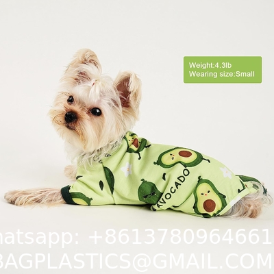Dog Pajamas for Small Dogs Boy Girl Cute Dog Clothes Soft Stretch Chihuahua Yorkie Clothes Onesies Summer Puppy