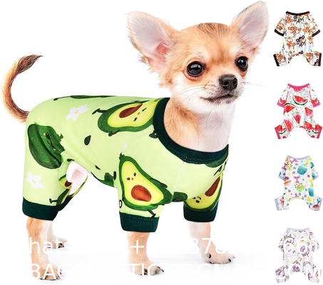 Pet Shirts for Small Dogs Cats,Soft and Breathable Dog Printed Clothes with Cute Patten,Dog Sweatshirt Outfit