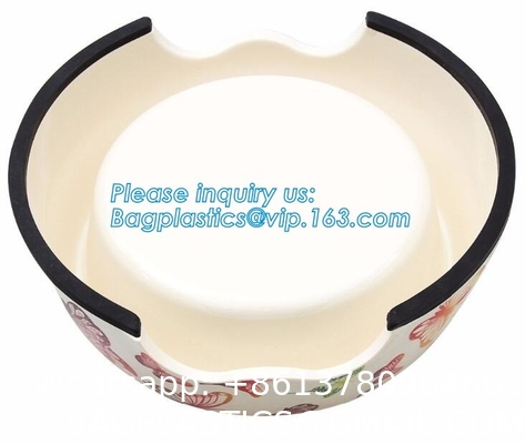 Dog Bowls Non-Slip Stainless Steel Small Cat Food Bowls Unbreakable Thicken Cat Feeder 7 Oz Cat Dishes Suitable
