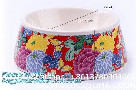 Dog Bowls Non-Slip Stainless Steel Small Cat Food Bowls Unbreakable Thicken Cat Feeder 7 Oz Cat Dishes Suitable