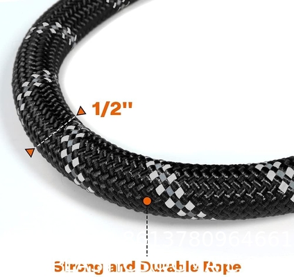 Dog Leash Heavy Duty, Comfortable Padded Handle, Highly Reflective Threads Dog Leash for Large Dogs
