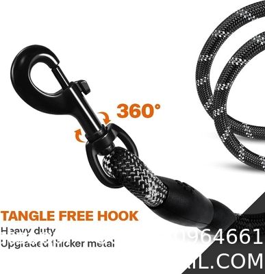 Dog Leash Heavy Duty, Comfortable Padded Handle, Highly Reflective Threads Dog Leash for Large Dogs