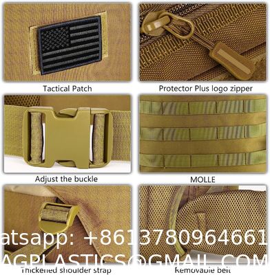 Tactical ornaments Army Backpack, Tactical Hiking Daypack 70-85L ornaments MOLLE Assault Backpack Army Traveling Campi