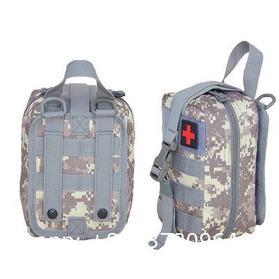 ornaments First Aid Pouch Bag, ornaments Chest Shoulder Backpack, Outdoor Emergency Survival Kit Quick Release Design