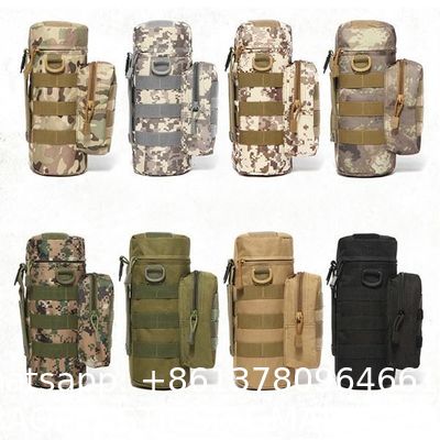 Tactical Molle Water Pouch, Tactical Bottle Holder ornaments Water Bottle Bag Hydration Carrier H20 Pouch Kettle Pouch