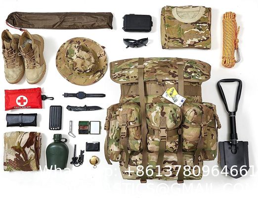 Hiking Waterproof Army Waist Rucksack, ornaments Pack Army Survival Combat Rucksack Backpack