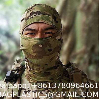 Outdoor Camouflage Tactical Mask Scarf ornaments Camo Face Mask Bandana Balaclava Hood Headwear Men Women Tactical