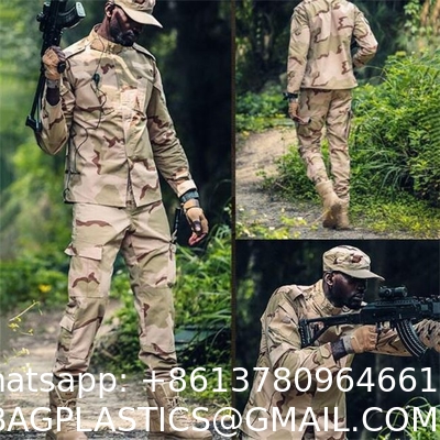 Military Uniform Suit Unisex Lightweight Military Camo Tactical Camo Hunting Combat BDU Uniform Army Suit Set