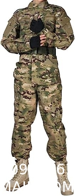 Military Uniform Suit Unisex Lightweight Military Camo Tactical Camo Hunting Combat BDU Uniform Army Suit Set
