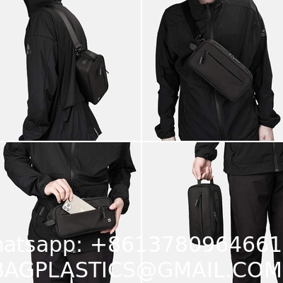 Bike Handlebar Bag, Multifunctional Mountain Bike Crossbar Front Bag Road Bike Basket Bicycle Frame Bag Waist