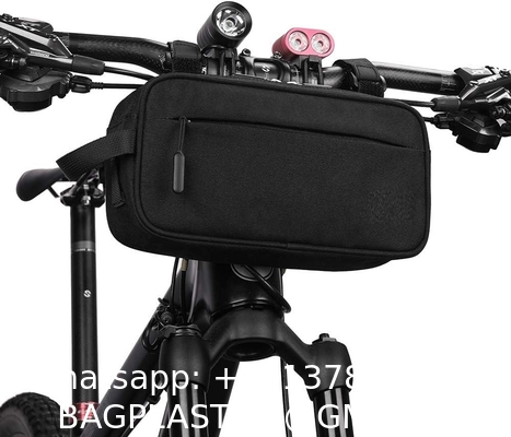 Bike Handlebar Bag, Multifunctional Mountain Bike Crossbar Front Bag Road Bike Basket Bicycle Frame Bag Waist