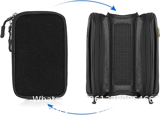 Bike Phone Front Frame Bag Waterproof Bicycle Handlebar Bag With Touch Screen Cell Phone Case Holder Cycling Storage