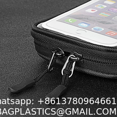 Bike Phone Front Frame Bag Waterproof Bicycle Handlebar Bag With Touch Screen Cell Phone Case Holder Cycling Storage