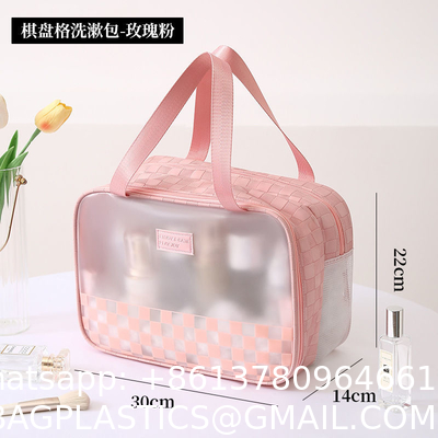 Double-Layer Dry And Wet Separation Makeup Storage Bag Portable Travel Waterproof Portable Fitness Swimming