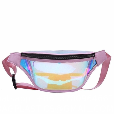 Fashion Laser Waist Bag Transparent All-Match Bag New Waist Bag Ins Women'S Messenger Bag Sports Bag