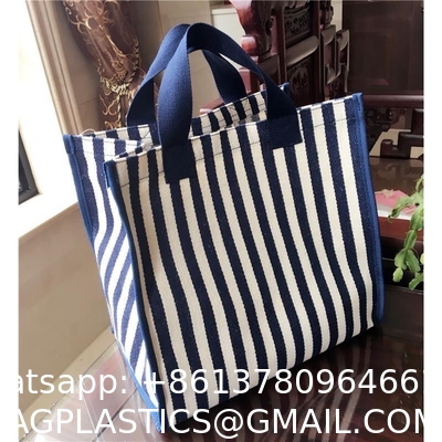 Large-Capacity Hand-Carried Take-Away Lunch Thickened Waterproof Canvas Shopping Bag Portable Portable Travel Bag