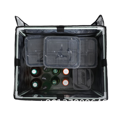 62L Extra Large Cooler Bag Car Ice Pack Insulated Thermal Lunch Pizza Bag Fresh Food Delivery Container Refrigerator Bag