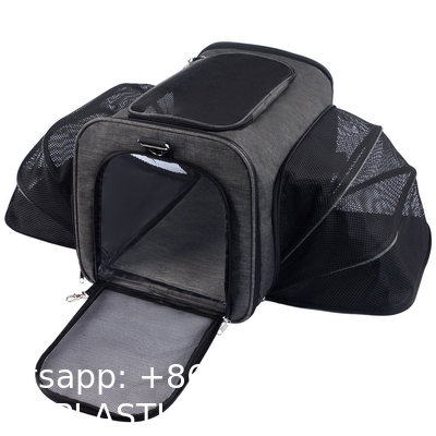 Dog Cat Carrier Airline Approved Pet Carrier Expandable Soft Sided Dog Travel Carrier Bag Dog Saddle Bag Pack