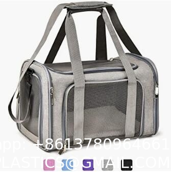 Dog Cat Carrier Airline Approved Pet Carrier Expandable Soft Sided Dog Travel Carrier Bag Dog Saddle Bag Pack