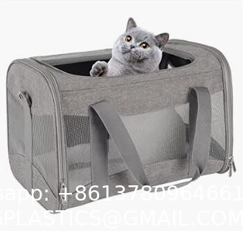 Dog Cat Carrier Airline Approved Pet Carrier Expandable Soft Sided Dog Travel Carrier Bag Dog Saddle Bag Pack