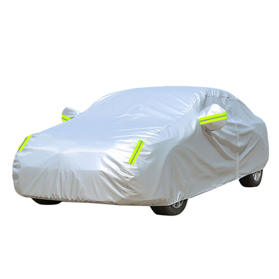 Custom Size and Logo Uv Protection Body Car Cover Sun Wholesale Good Quality Polyester 52X48X32CM 0.8-3kg 200 Pcs