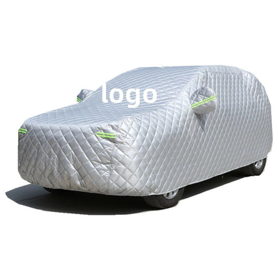 Custom Size and Logo Uv Protection Body Car Cover Sun Wholesale Good Quality Polyester 52X48X32CM 0.8-3kg 200 Pcs