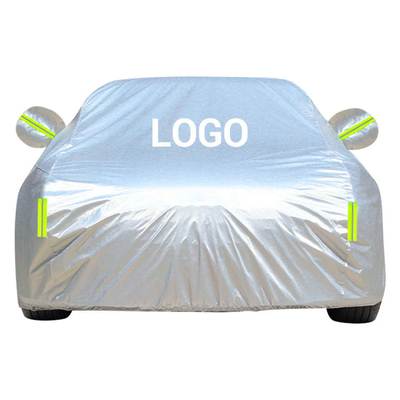 Custom Size and Logo Uv Protection Body Car Cover Sun Wholesale Good Quality Polyester 52X48X32CM 0.8-3kg 200 Pcs