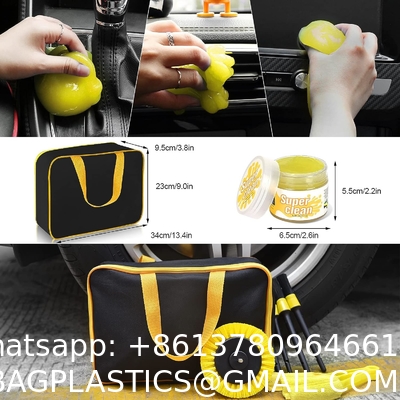 Car Cleaning Tools Kit, Car Detailing Kit, Car Detailing Brush Set with Carry Bag, Auto Drill Brush Car Wash Kit