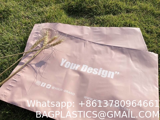 Eco Friendly Custom Logo 100% Biodegradable Compostable Poly Mailing Mailer Bags Packaging Shipping Compostable Mailer