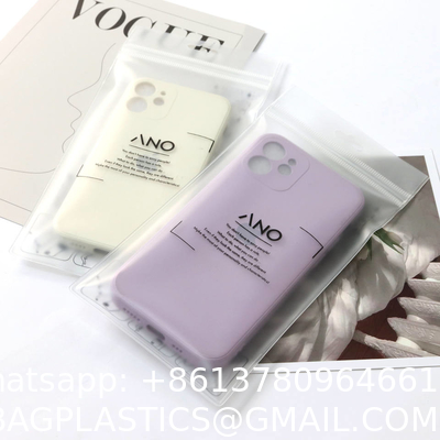 Customized Brand Logo Fashion Mobile Phone Case For IPhone Mobile Phone Charging Line PVC Plastic Packaging