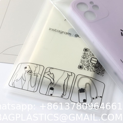 Customized Brand Logo Fashion Mobile Phone Case For IPhone Mobile Phone Charging Line PVC Plastic Packaging