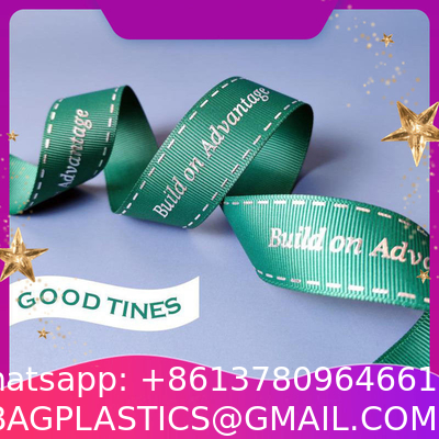Luxury Roll Gifts Tapes And Webbing Wholesale Custom Satin Ribbons With Sublimation Printed Brand Name Logo