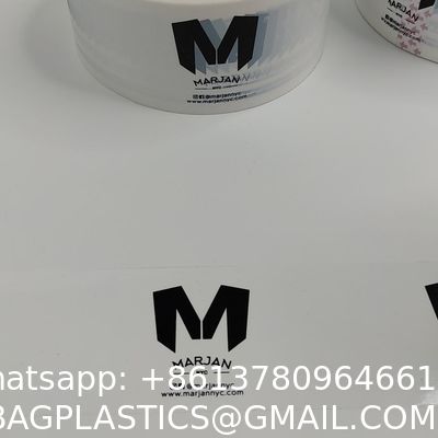 Private label, recyclable sustainable Custom Printed Clear Plastic Wrap Tapes With Logo Shipping Packaging Tape