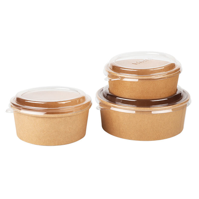 Restaurant Packaging Breakfast Box Take Away, Compostable Bento Boxes, Disposable Food Container Soup Salad Paper Bowl