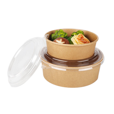 Restaurant Packaging Breakfast Box Take Away, Compostable Bento Boxes, Disposable Food Container Soup Salad Paper Bowl