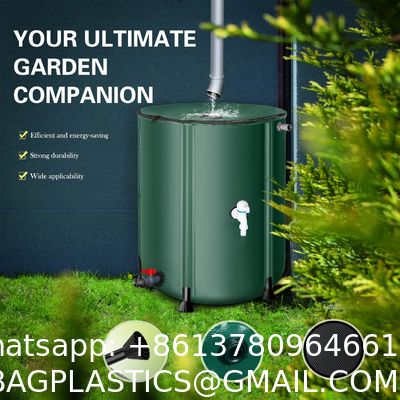 Collapsible Rain Barrel Water Storage Containers-53 Gallon Portable Rainwater Collect System Water Tank To Collect Rainwater From Gutter Downspout Water Catcher With Spigots,Filter&Overflow Kits